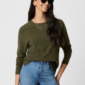J. Crew Wool-blend boyfriend sweater 2X